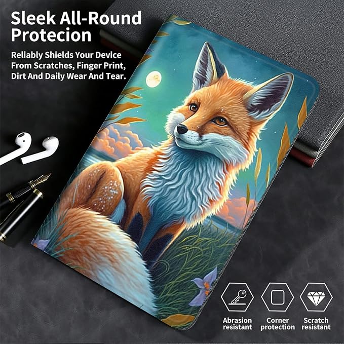 for Samsung Galaxy Tab A8 Case for Samsung Galaxy Tab A8 10.5 Case 2022 Lightweight Smart Cover PU Leather Adjustable Stand Protective Cover with Auto Wake/Sleep - Art Butterfly