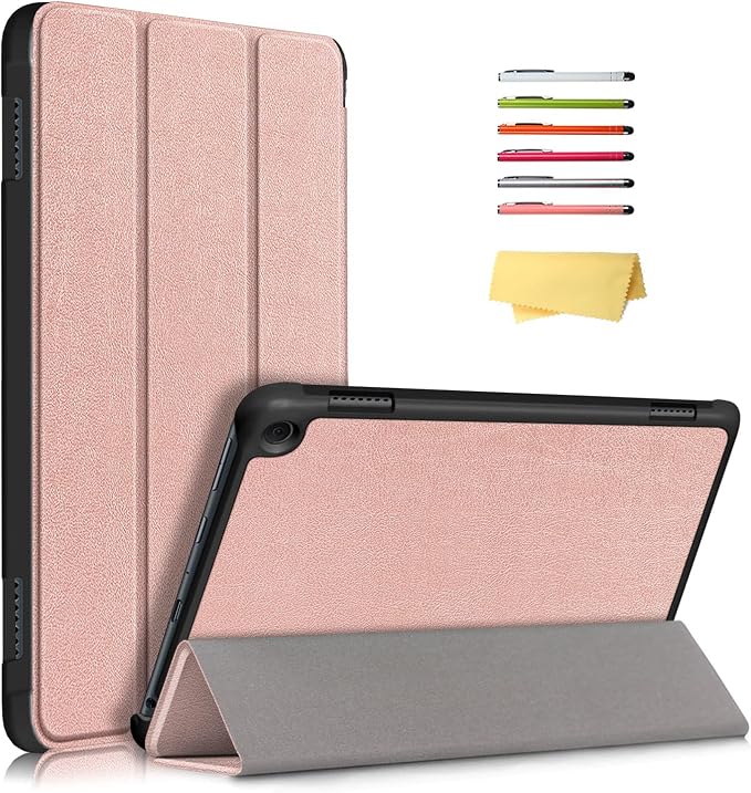 Slim Case for Amazon Fire Max 11 Tablet (13th Generation 2023 Release) Trifold Lightweight Hard Shell PU Leather Stand Folio Protective Cover with Auto Wake/Sleep Colored Graffiti Doodle