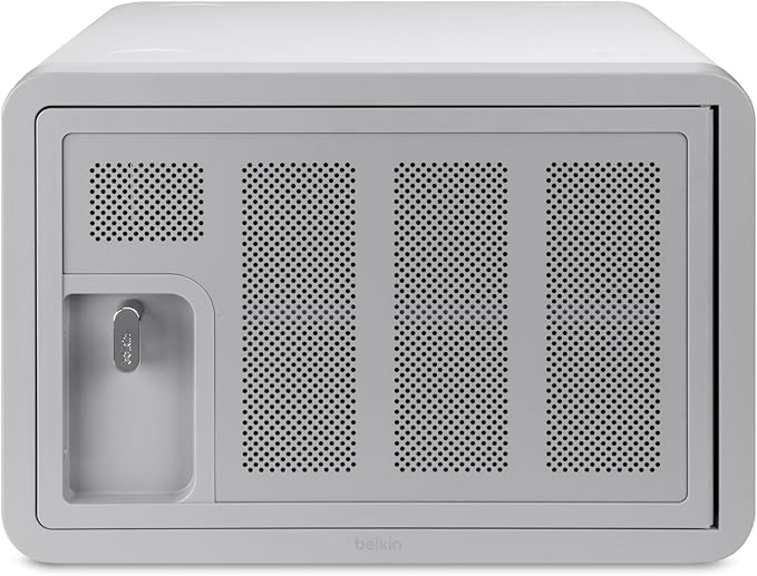 Belkin Secure and Charge - AC Lockable Classroom Charging Station for Laptops & Tablets - Classroom Organization & iPad Charging Station - Up To 10 Devices Including iPads, Samsung Tablets & More