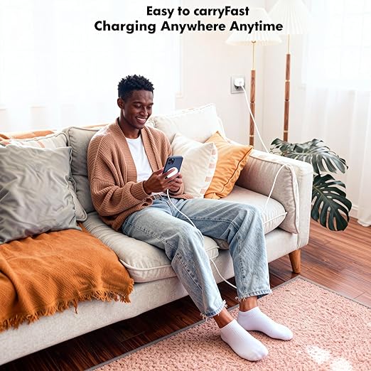 Magnetic Wireless Charger for iPhone 17 16 15 10FT Fast Phone Charging Pad | with USB C Wall Charger Fast Block For iPhone 17 Pro Max/17/iPhone 16 Pro Max/15/Plus/Pro/14/13/12 SeriesAirPods 4/3/2/Pr
