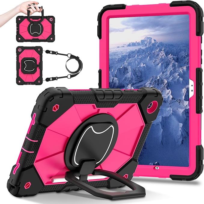 Dteck Case for Samsung Galaxy Tab A 8.0 (2015) Tablet SM-T350/355/357 Case 8 Inch PU Leather Lightweight Folio Case with Card Slots/Stand Features Cute Cartoon Protective Cover Purple Butterfly