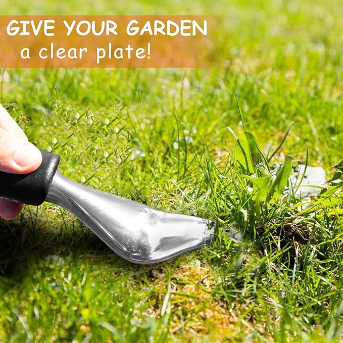 SZHLUX Hand Weeder Tool, Premium Weed Puller Tool for Garden, Gardening Hand Tool with Ergonomic Handle (Orange)