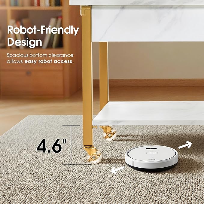 ivinta Lift Top Coffee Table with Storage, Modern Recangular Center Table with Wheels and 2 Rattan Folding Baskets, Rising Tabletop with Hidden Compartment for Living Room, 2177 (41.3", White)