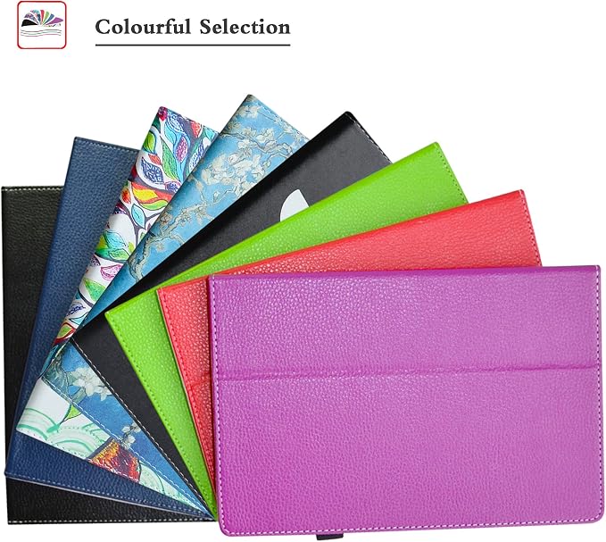 Bige for Acer Chromebook Tab 10 CasePU Leather Folio 2-Folding Stand Cover for Acer Chromebook Tab 10 9.7 TabletBlack