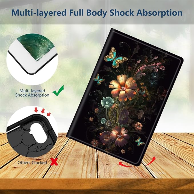Slim Case for Amazon Kindle Fire Max 11 Case (13th Generation 2023 Release) 11 PU Leather Folio Stand Adjustable Smart Cover with Auto Wake/Sleep for Kindle Fire 11 TabletA American Flag Skull