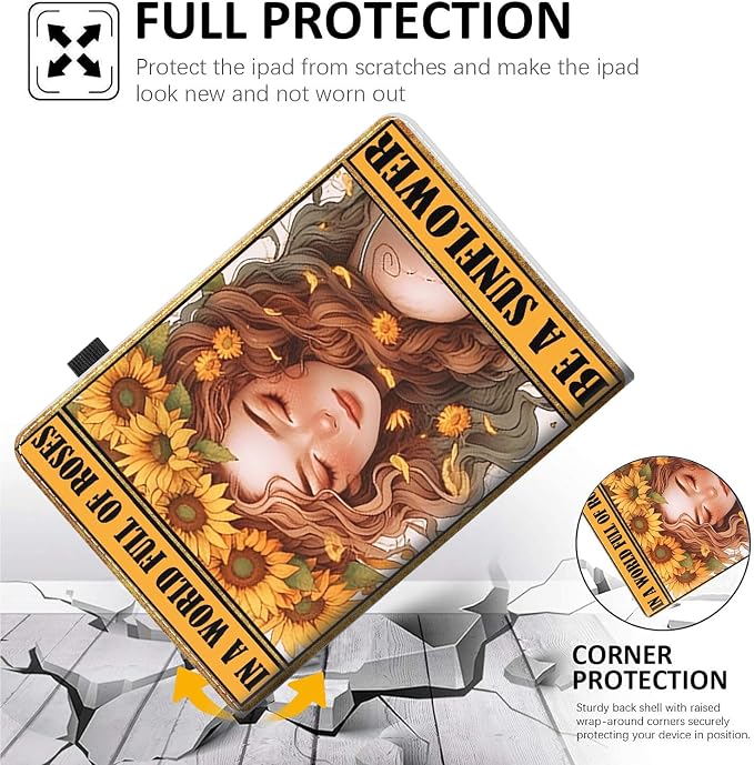 Case for Amazon Fire Max 11 Tablet (13th Generation 2023 Release) Multi-Angle Smart Stand Cover Auto Sleep/Wake for Fire 11 Max Tablet，African American Women Inspirational Quotes