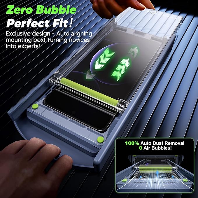 WSKEN for Samsung Galaxy S25 edge Privacy Screen Protector - [24° Anti-Spy] [0.02s Fingerprint Unlock] [Auto Dust Remove] [Zero Bubble] Top Durable 9H+ Tempered Glass Case Friendly 2 Pack