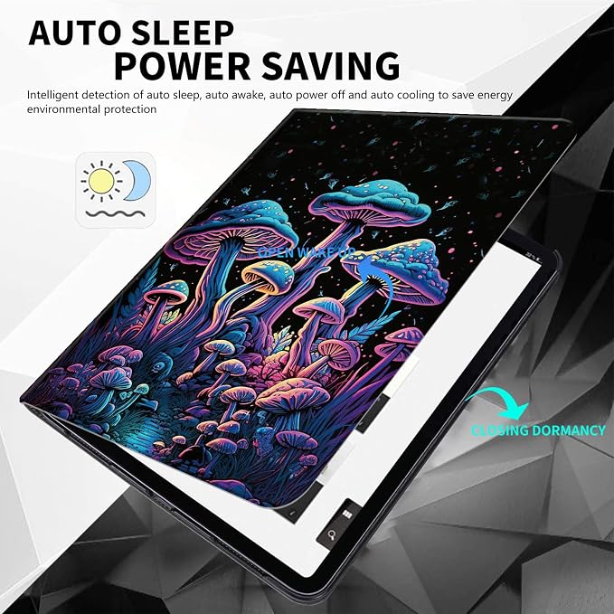 Case for Amazon Kindle Fire Max 11 Tablet (13th Gen 2023 Release) 11 PU Leather Slim Folding Adjustable Stand Smart Cover with Auto Wake/Sleep for Fire 11 Max TabletArt Skull