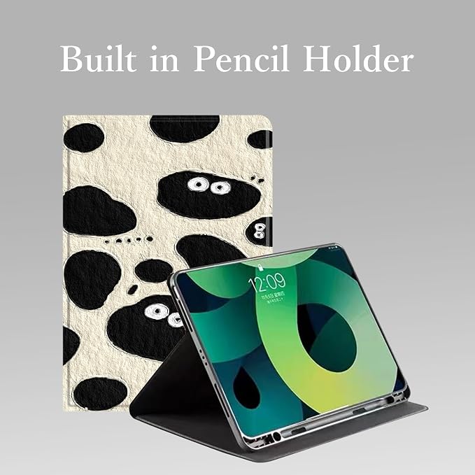 Flower Case for Xiaomi Redmi Pad 2 11 Case Flower Pattern Cute Floral Illustrated Printed Cover with Pencil HolderColor 5