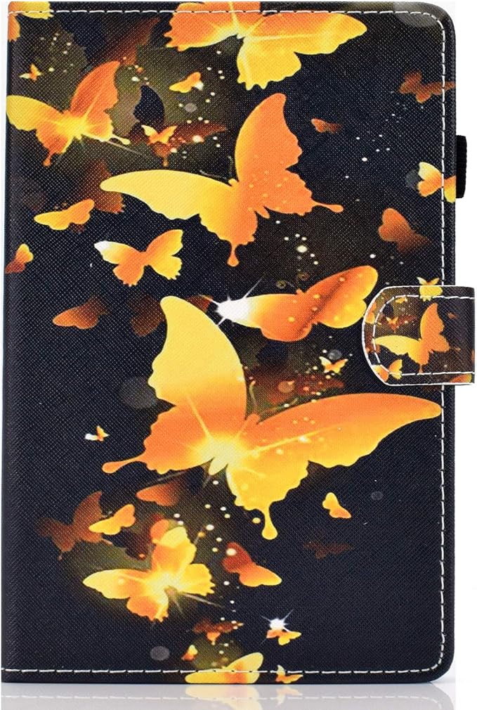 for Apple iPad 10.2 Case 2021/2020/2019 iPad 9th/8th/7th Generation Smart Cover with Pencil Holder [Auto Wake/Sleep] PU Leather Stand Folio Tri-fold Shockproof Thin Shell Colored Graffiti