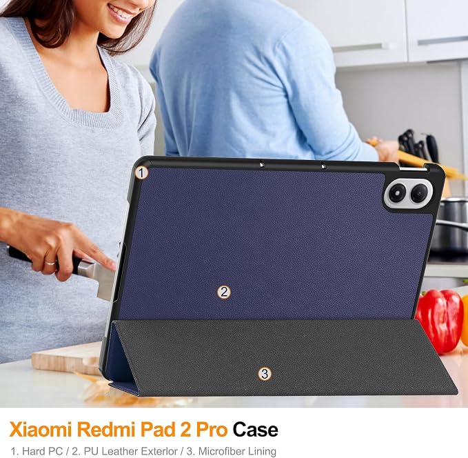 for Samsung Galaxy Tab S11 Casehigh qualit Magnetism Shell LightweightDouble Foldable and deformableScratch ResistantAutomatic Sleep/Wake-up
