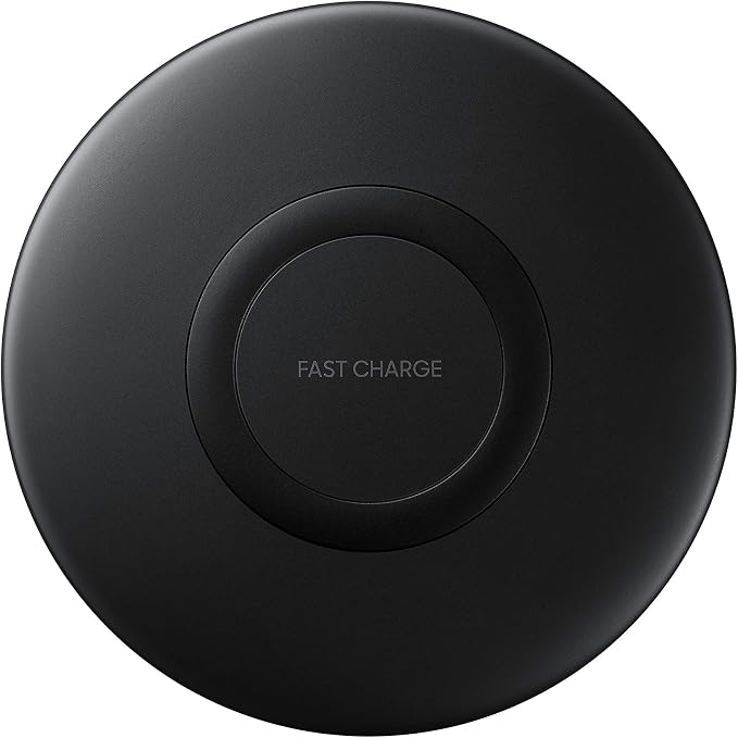 Samsung Qi 7.5W Fast Charge Wireless Charger Pad Slim with Wall Charger (US Version) (EP-P1100TBEGUS)