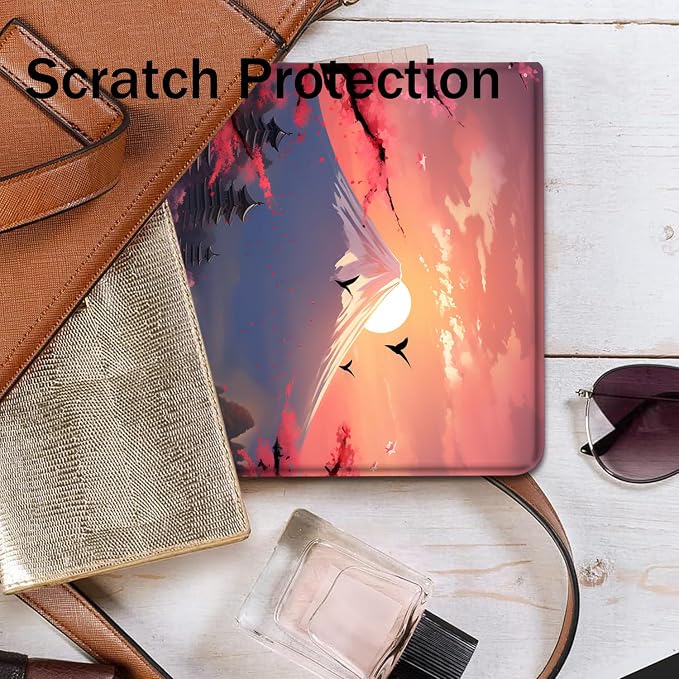 Case for Samsung Galaxy Tab A9 Plus 11 2023 Multi-Viewing Angles with Automatic Sleep/Wake Function for Samsung Galaxy A9+Tablet (SM-X210/X216/X218) American Flag Wolf