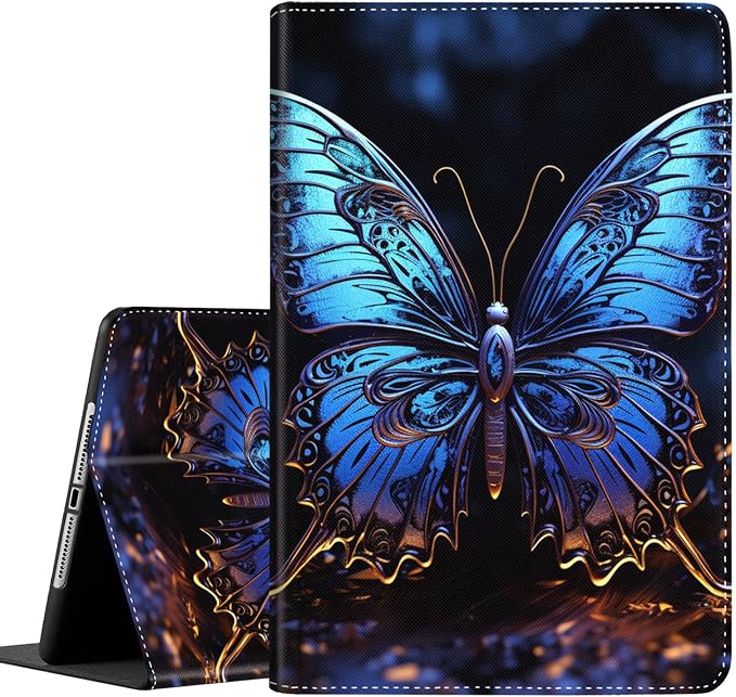 Case for Samsung Galaxy Tab S10 FE Plus 5G Multi-Angle Stand Smart Cover Shockproof with Auto Wake/Sleep for Galaxy Tab S10 FE+ 13.1 Inch (SM-X620/SM-X626B) 2025 Magic Mushrooms Fungus