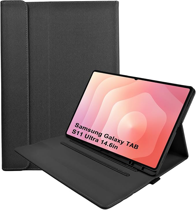 for Samsung Galaxy Tab S11 Casehigh qualit Magnetism Shell LightweightDouble Foldable and deformableScratch ResistantAutomatic Sleep/Wake-up