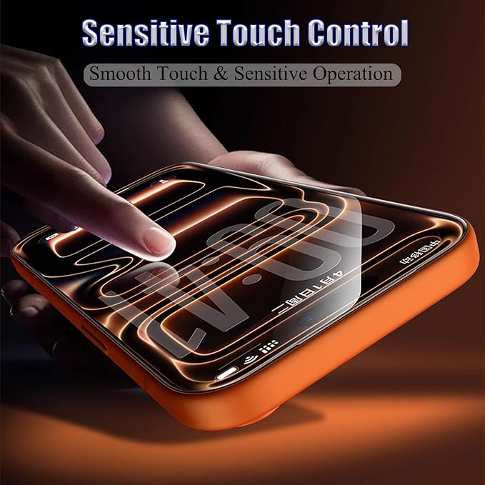 16 Pro Screen ProtectorAuto-Dust Removal Compartment With IPhone 16 Pro Screen Protector with Dust Free Chamber [Zero Bubble] 9H+Tempered Glass Films Shockproof (16 Pro)