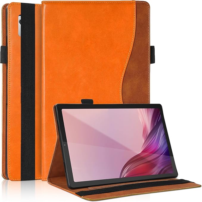 Case for Lenovo Tab M10 Plus (2020 2nd Gen) TB-X606F / TB-X606X 10.3 Multi-Angle Cover Built in Pocket PU Leather Stand Case with Multi-Angle Stand Card Holder for Lenovo M10 Plus 10.3 inch