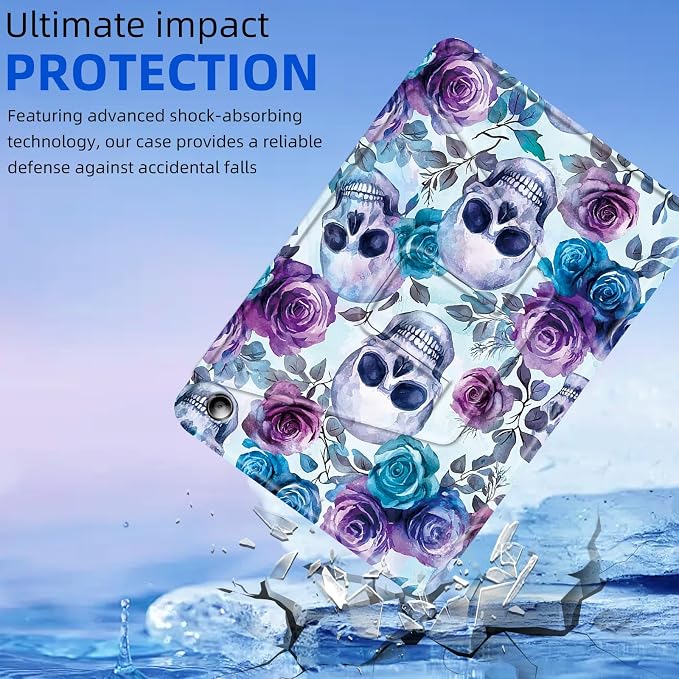 for Amazon Fire Max 11 2023 Release Table Case 11'' Rotating Auto Wake Sleep Leather Table Case for Amazon Fire Max 11 2023 Release Stand Bird Flowers Design for Woman Man