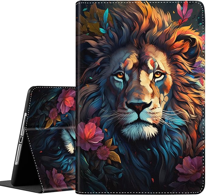 Case for Galaxy Tab A9 Plus ， Auto Sleep/Wake Multi-Angle Viewing Slim Folio Stand Cover for Samsung Galaxy Tab A9+/A9 Plus 11 Inch 2023 (SM-X210/X216/X218) Magic Mushrooms Fungus