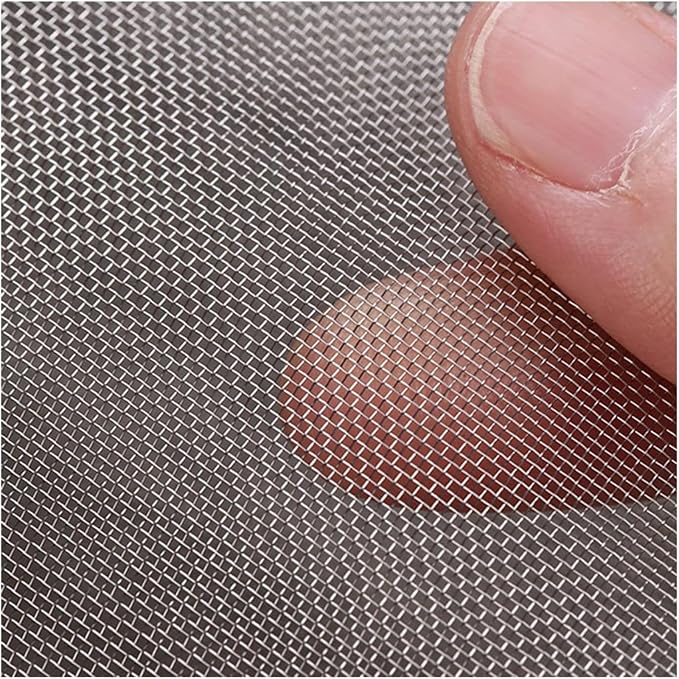 304 Stainless Steel Wire Mesh 30 Mesh Screen, Woven Metal Cloth Roll, Vent