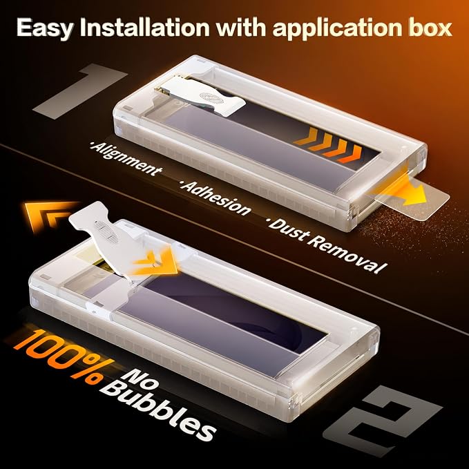 9H Privacy Screen Protector Compatible with Samsung Galaxy S26 Ultra 2Pack | Easy Installation with Alignment Tool 9H Shatterproof Tempered Glass Fast Fingerprint Unlock Case Friendly 6.9 Inch