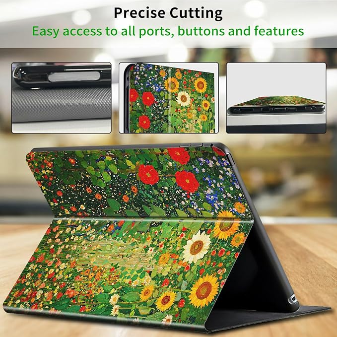 Case for All-New Kindle Paperwhite 12th Generation 7 inch 2024 &amp Kindle Colorsoft Signature Edition 2024 Lightweight Protective PU Leather Smart Stand Cover with Auto Wake Sleep - a Beautiful Gala