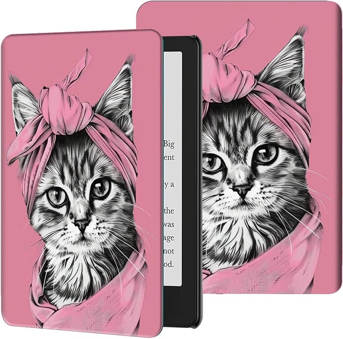 Case for 10.2 Kindle Scribe (2024/2022 Release) Slim PU Leather Lightweight Adjustable Stand Smart Shell Cover with Auto Wake/Sleep for 10.2 Amazon Kindle Scribe E-ReaderA Dog
