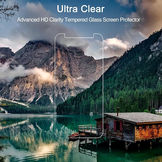 Deara ArmorPro 9H+ Tempered Glass Screen Protector for iPhone 11 Pro/Xs/X [5.8 Inch] Case Friendly (Longest Durable) 2 Pack