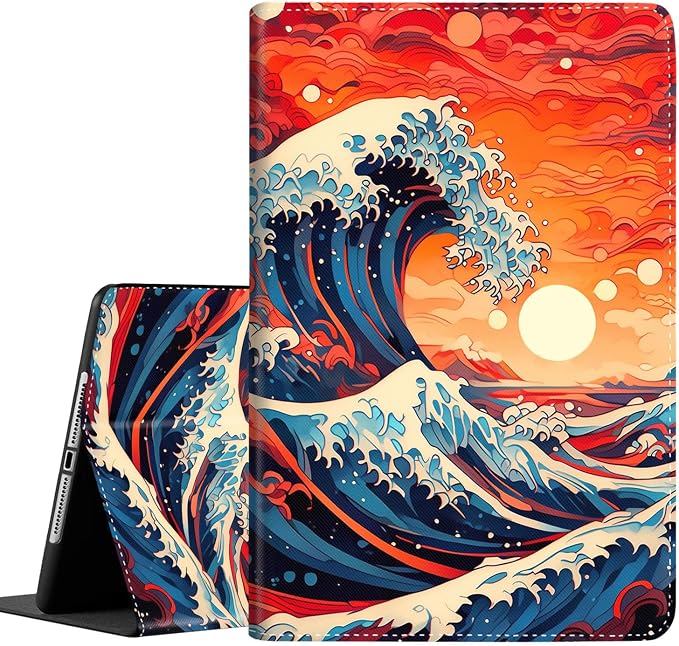 Case for New iPad (A16) 11th Generation 11 Inch 2025for iPad 10th Generation 2022 10.9 Inch Multi-Angle Stand Smart Cover Shockproof with Auto Wake/Sleep Baby Dragon