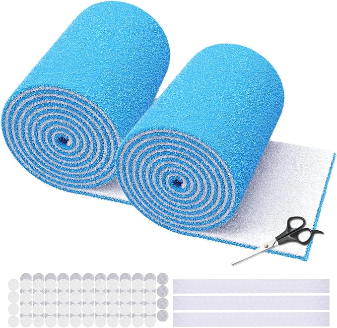 2PCS 12 x 140" Air Vent Filters, Cut-to-Size MERV 8 Filter Material, Triple