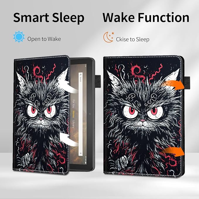 Case for Amazon Kindle Fire Max 11 Tablet (13th Generation 2023 Release) - Slim Fit Standing Cover with Auto Sleep/Wake for All-New Fire 11 Max Tablet，Enchanted Forest 2