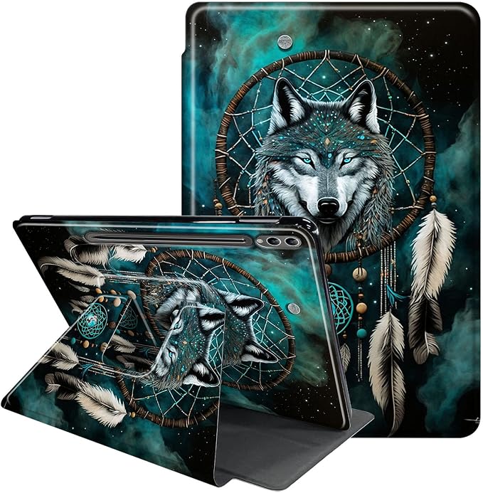 Case for Samsung Galaxy Tab A9 8.7-Inch 2023360 Degree Rotating Multi-Angle Viewing Protective Cover with Auto Sleep/Wake-Blue Butterfly