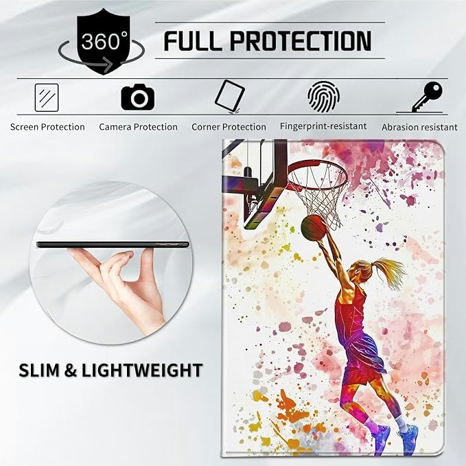 Case for All-New Kindle Paperwhite 12th Generation 7 inch 2024 &amp Kindle Colorsoft Signature Edition 2024 Lightweight Protective PU Leather Smart Stand Cover with Auto Wake Sleep - a Beautiful Gala