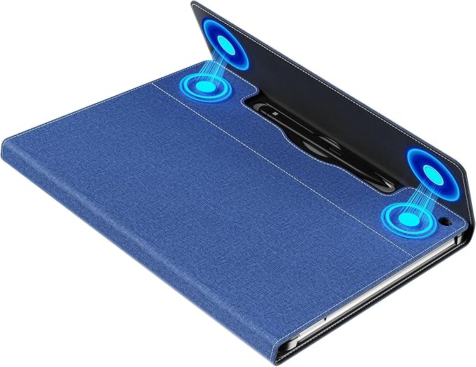 Tablet Case for 2025 New Microsoft Surface Pro 1st Edition 12-inch PU Leather &amp Hard Shell Laptop Protective Cover with Multi-Angle Built-in Kickstand &amp Pen Holder (Black)