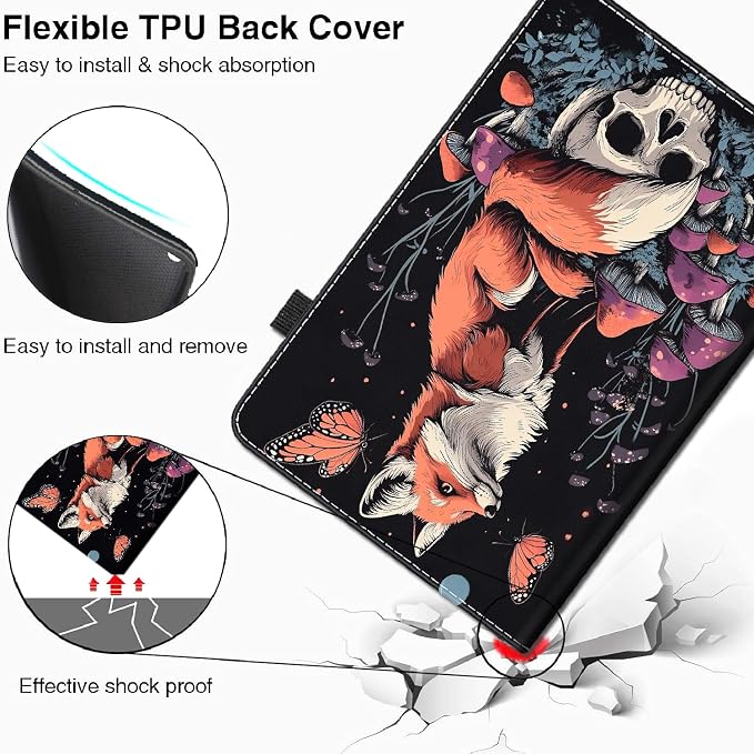 Case for Amazon Kindle Fire Max 11 Tablet (13th Generation 2023 Release) - Slim Fit Standing Cover with Auto Sleep/Wake for All-New Fire 11 Max Tablet Peach Blossom
