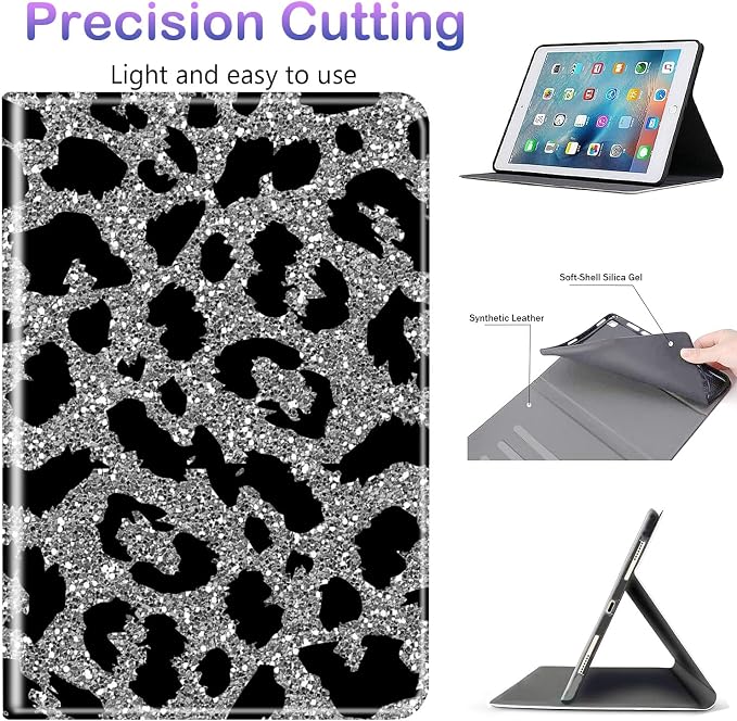 Case for iPad 10.2-inch (2021/2020/2019)/ iPad Air 10.5 2019 / iPad Pro 10.5 Multi-Angle Bracket with Automatic Sleep/Wake Protection Case - Babe We Got This