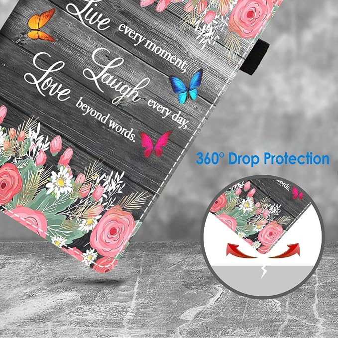 Case for All-New Fire HD 10/Fire HD 10 Plus Tablet 10.1 (11th Gen 2021 Released) - Premium PU Leather Stand Cover with Auto Wake/Sleep - Bible Verse Proverbs 31:25