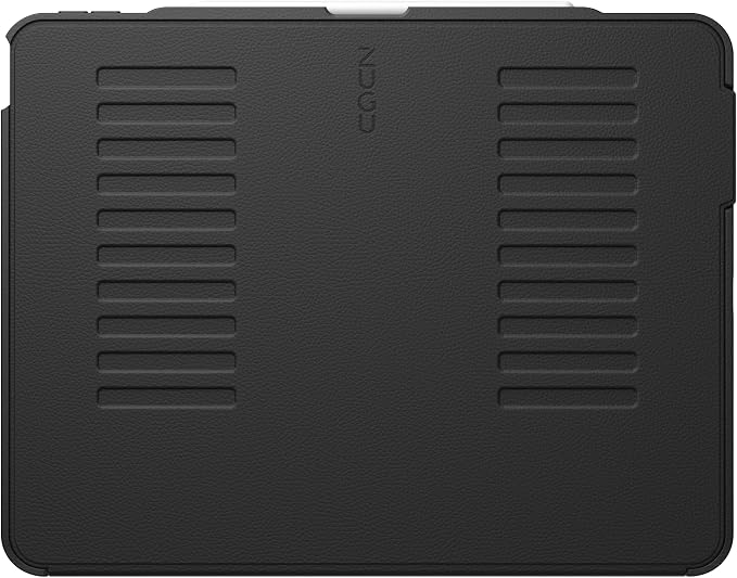 ZUGU Case for iPad Air 13 inch (M2/M3/M4) iPad Pro 12.9 Gen 3/4 [Aqua] | Ultra Slim Protective Cover Apple Pencil Holder w/Charging Convenient 10-Angle Magnetic Stand Auto Sleep/Wake Function