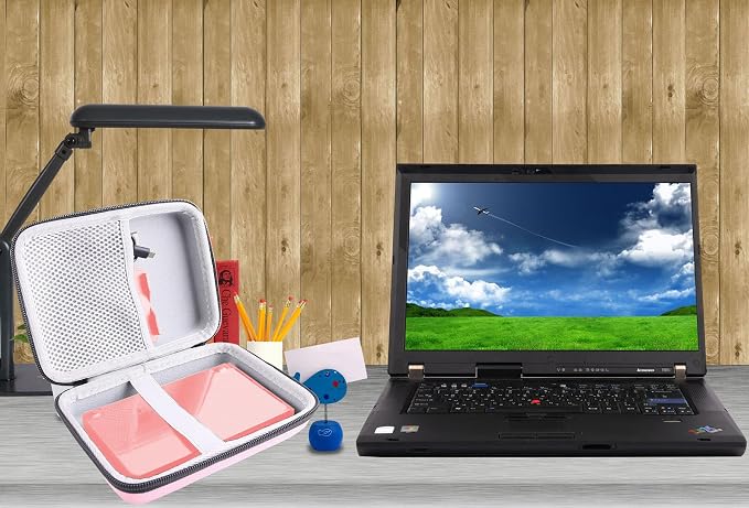 Hard Carrying Case for Samsers/iClever BK08 Foldable Bluetooth Keyboard (CASE ONLY) (Black)
