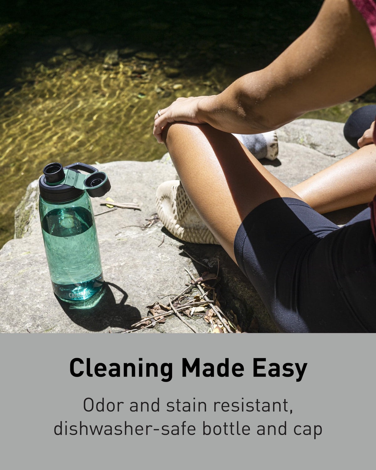CamelBak Chute Mag Water Bottle with Magnetic Leak‑Resistant Cap, Lightweight Tritan Design for Everyday Hydration, 25oz, Oxford