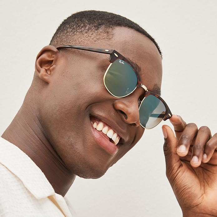 Ray-Ban RB3016 Clubmaster Square Sunglasses