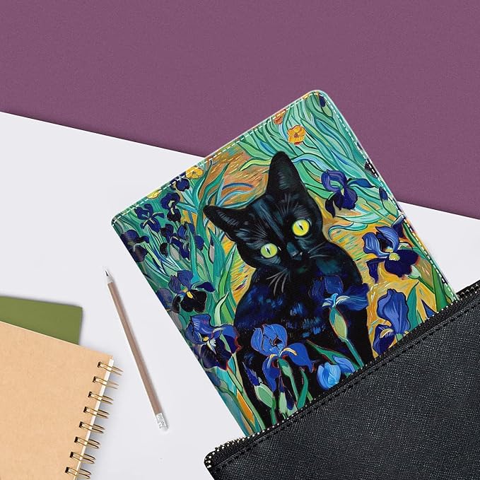 Case for iPad Air 11 Inch Case M2 2024 iPad Air 6th Gen Case/iPad Air 5th Gen 2022/Air 4th 2020 10.9 Inch Slim Stand Protective Smart Cover Fit iPad Air Retro Moth