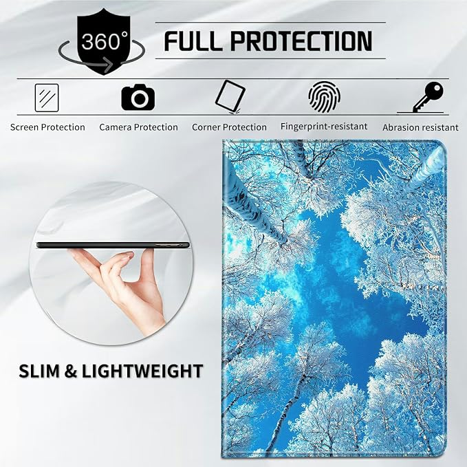 Case for All-New Kindle Paperwhite 12th Generation 7 inch 2024 &amp Kindle Colorsoft Signature Edition 2024 Lightweight Protective PU Leather Smart Stand Cover with Auto Wake Sleep - a Beautiful Gala
