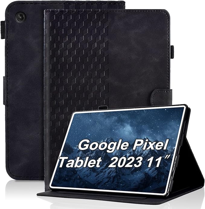 Case for Lenovo Tab M11/Tab K11 LTE 11 2024 Cover (Model:TB330FU) Magnetic PU Leather Folio Adjustable Stand Case Foldable Card Holder Multi-Angle Lenovo Tab M11Black