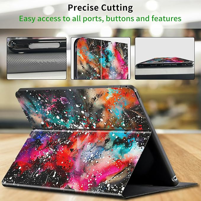 Case for All-New Kindle Paperwhite 12th Generation 7 inch 2024 &amp Kindle Colorsoft Signature Edition 2024 Lightweight Protective PU Leather Smart Stand Cover with Auto Wake Sleep - a Beautiful Gala