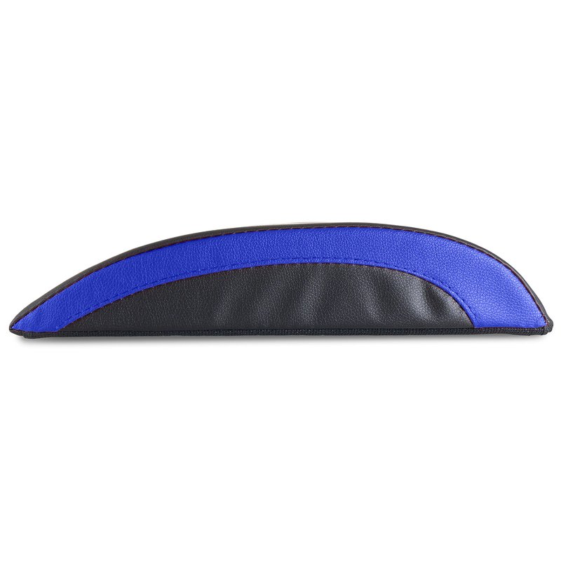 ProsourceFit Abdominal AB Mat 15" x 12" High Density Core Trainer, Black/Blue