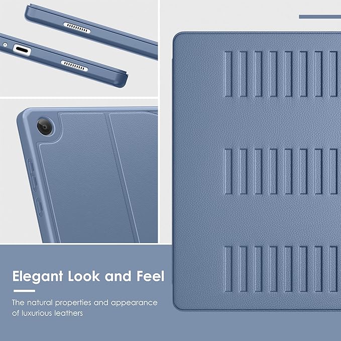 Case for Samsung Galaxy Tab A11+ Plus 11 inch 2026 Model (SM-X230/X236)Multiple Angles Stand CoverSoft BackPencil Holderand Auto Sleep/WakeBlack
