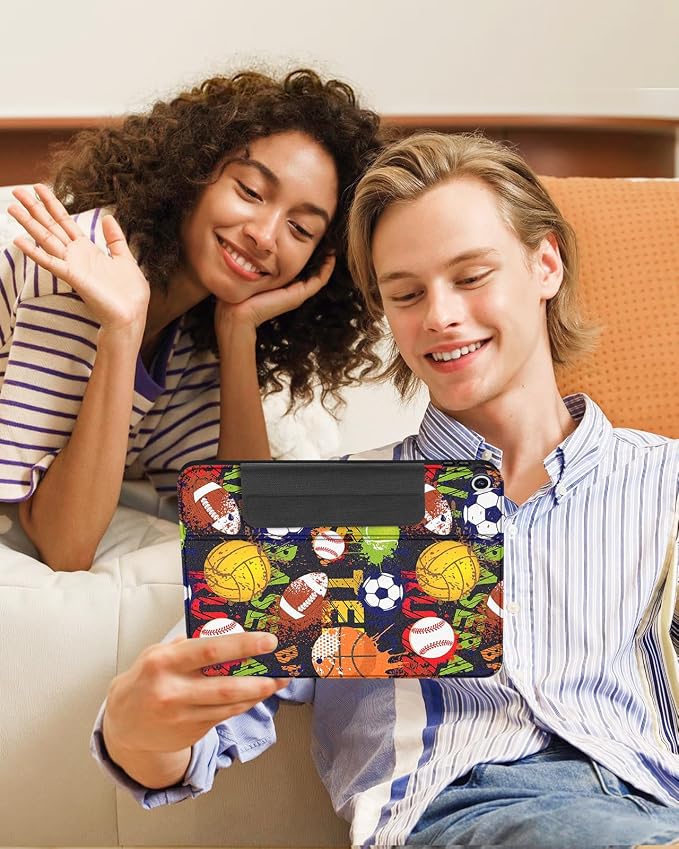 for iPad 9th/8th/7th Generation 10.2 Inch Case with Pen Holder for Boys Girls Women Men Cute Cartoon Anime Cool Funny Protector Stand Tablet Cover for Apple i Pad 7/8/9 Book Cat