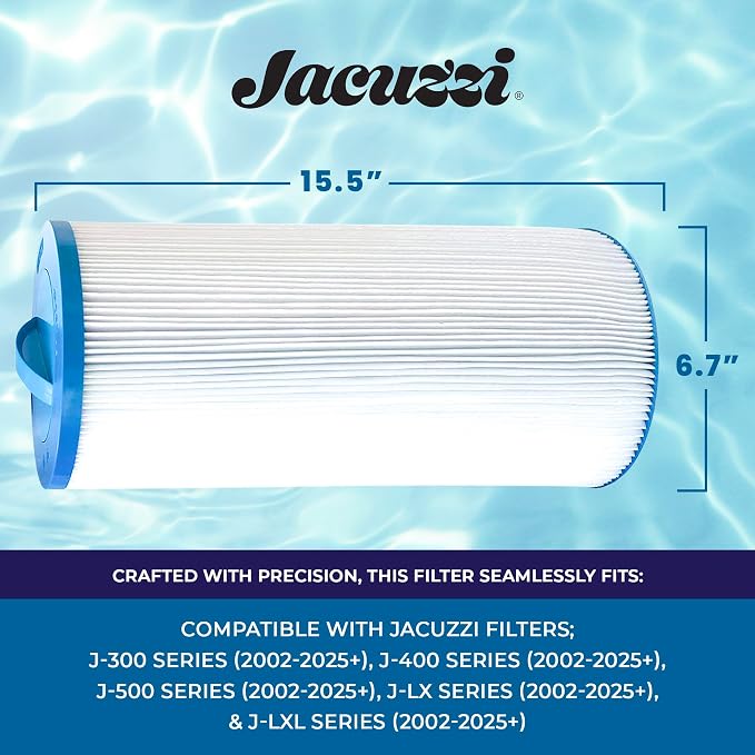 Jacuzzi ProClear II 60 Sq Ft Replacement Filter Cartridge 6000-383AJ2, Fits