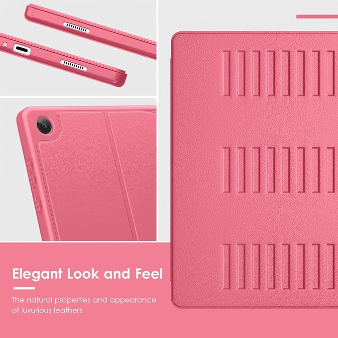Case for Samsung Galaxy Tab A11+ Plus 11 inch 2026 Model (SM-X230/X236)Multiple Angles Stand CoverSoft BackPencil Holderand Auto Sleep/WakeBlack